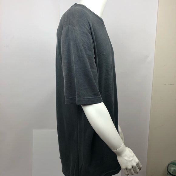 Claiborne Mens Size XL Heather Grey Tee T shirt - Picture 3 of 8
